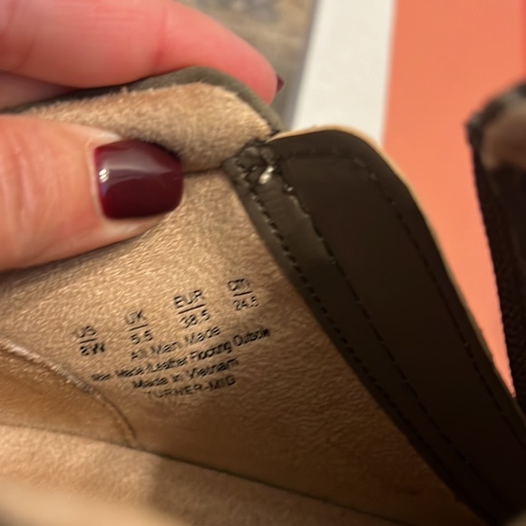 SOUL Naturalizer Womens Turner Comfort Booties🔹Dark Olive🔹8 Wide - Picture 7 of 8